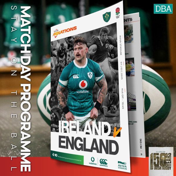 Guinness Men's Six Nations 2025 - Ireland v England (Download Only)