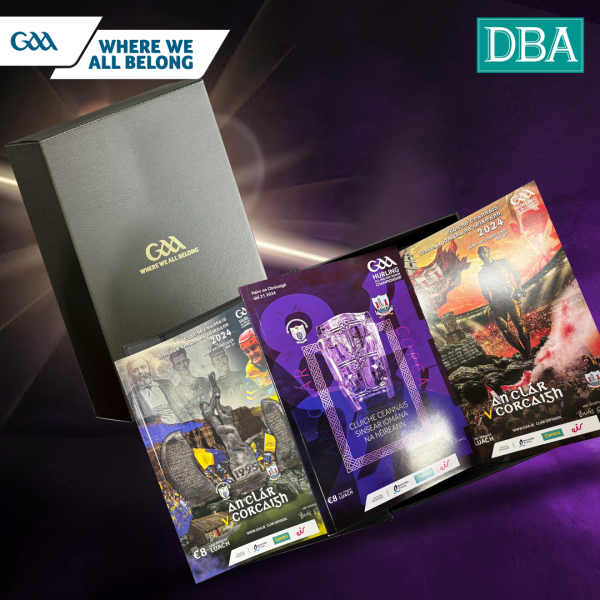 Limited Edition All-Ireland Hurling Final Programmes - Draw Entry